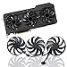 Dotodo 88MM CF9010U12D 12V 0,45A Lüfter für Grafikkarte Kühler für ASUS GeForce RTX 3060 Ti / RTX 3070 3080 3090 TUF OC Gaming Lüfter Ersetzen Sie Den Kühler (Grafikkartenlüfter-ABC)