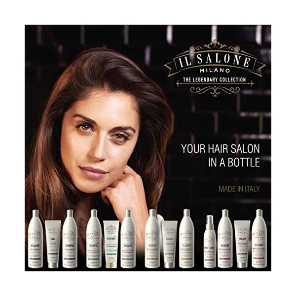 Il-Salone-Milano-Professional-Keratin-Conditioner-for-Very-Damaged-Hair-Reconstruction-Strengthen-and-Repair-Premium-Quality-1691-Fl-Oz-500ml Il Salone Milano Professional Keratin Conditioner for Very Damaged Hair - Reconstruction, Strengthen and Repair - Premium Quality - 16.91 Fl. Oz. / 500ml