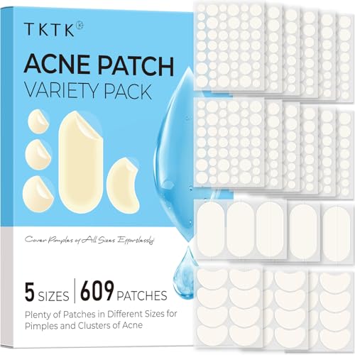 TKTK 609-Count Hydrocolloid Acne Patch Bulk Pack