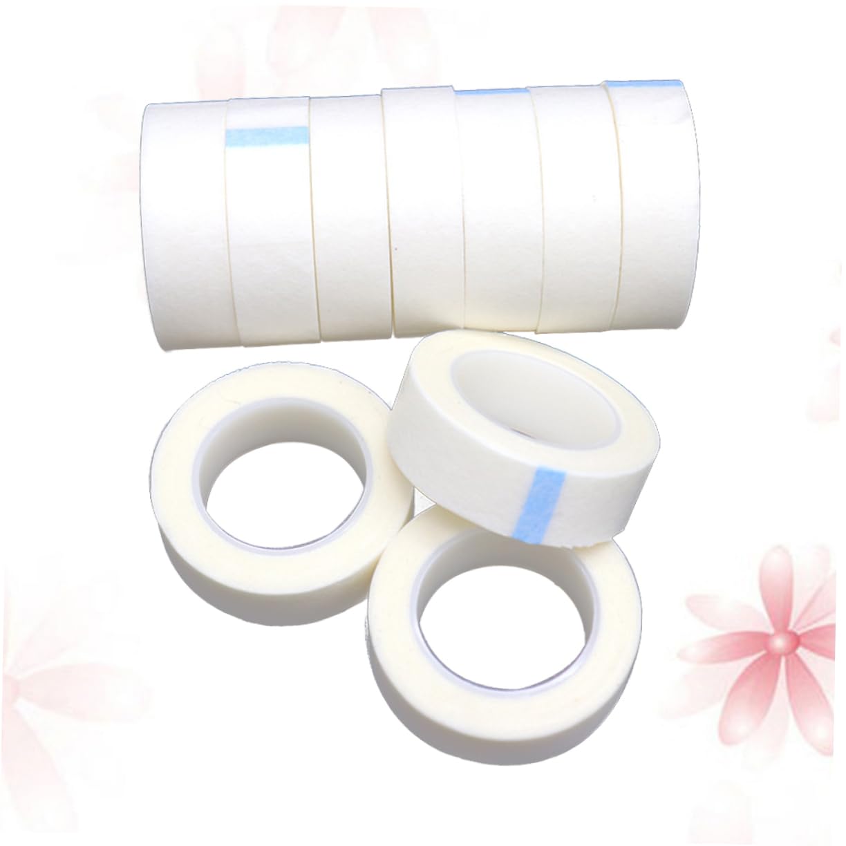 Beaupretty 48piezas Cinta Aislante Para Extensiones De Pestañas De Cinta Adhesiva De No Tejida Herramienta De Maquillaje Para Aislar Pestañas Superiores Inferiores Transpirable y Fácil De
