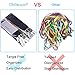 Wisdompro Lanyard with Bulldog Clip, 20 Pack of 17 inch Flat Nylon Neck Lanyard for ID Badges, Name Tags, ID Card Holder - 10 Assorted Color