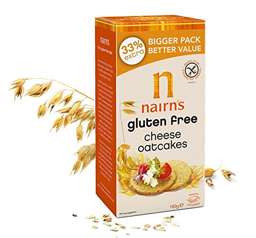 Nairn's Gluten Free Cheese Oatcakes 135g Cover