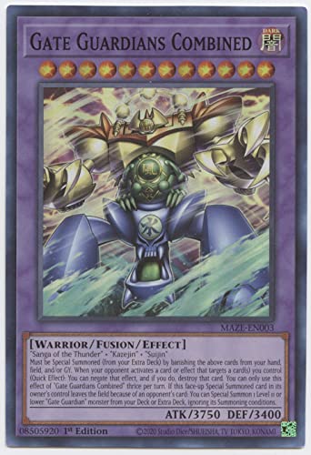 Gate Guardians Combined - MAZE-EN003 - Super Rare - 1ª edición