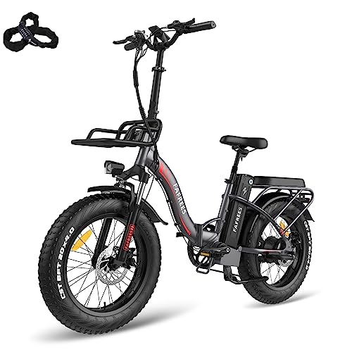 Fafrees F20 Max - Bicicleta Eléctrica Para Hombre, 20 Pulgadas, 48 V, 22,5 Ah, Batería Fatbike Ebike Plegable, Oficial Bicicleta Eléctrica Para Mujer, Bicicleta Eléctrica De Montaña, Luz De Freno Fafrees F20 Max - Bicicleta Eléctrica Para Hombre, 20 Pulgadas, 48 V, 22,5 Ah, Batería Fatbike Ebike Plegable, Oficial Bicicleta Eléctrica Para Mujer, Bicicleta Eléctrica De Montaña, Luz De Freno