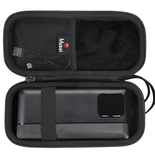 Mchoi Hard Case Suitable for QiSa Power Bank Portable Charger 16000mAh Power Bank, Waterproof Shockproof Portable Charger Power Bank Carrying Protective Case, Case Only