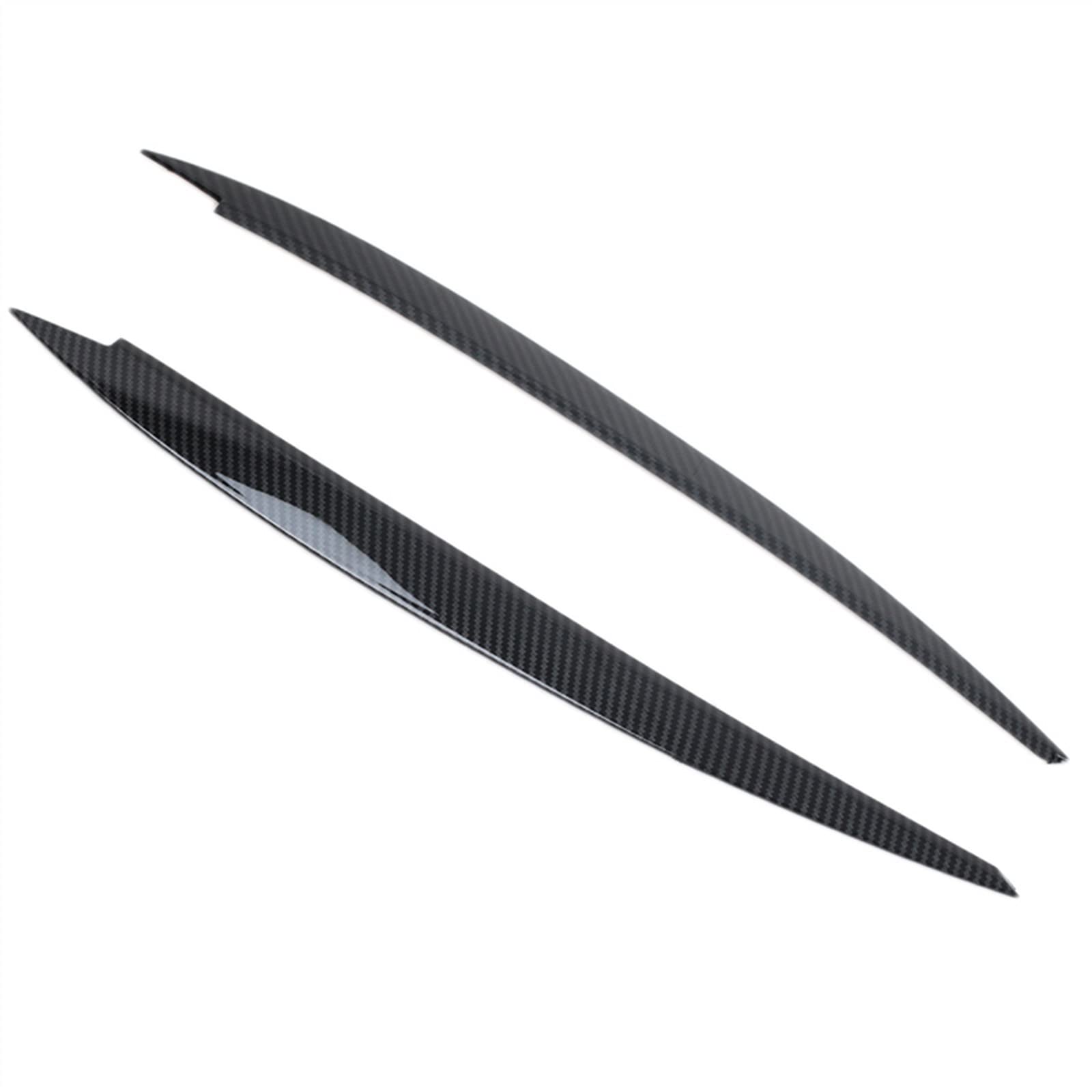 Car Headlight Eyelid Eyebrow Cover Trim Sticker for Golf 7 MK7 VII GTI GTD R 2013-2018 Accessories(Carbon Fiber Look)