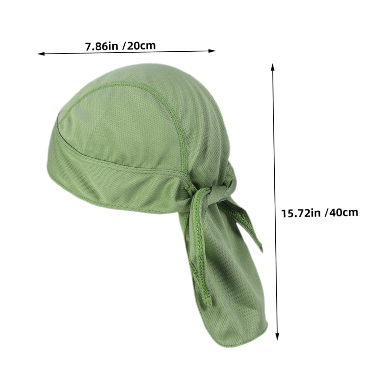 HANABASS Summer Cooling Dew Rag Men's Sports Headscarf Breathable Cycling Cap Liner