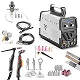 STAHLWERK CT 550 - equipo completo - máquina de soldar compacta TIG/MMA con cortador de plasma hasta 12 mm, 200 Amperio TIG/MMA + 50 Amperio CUT (sin soldadura ALU)