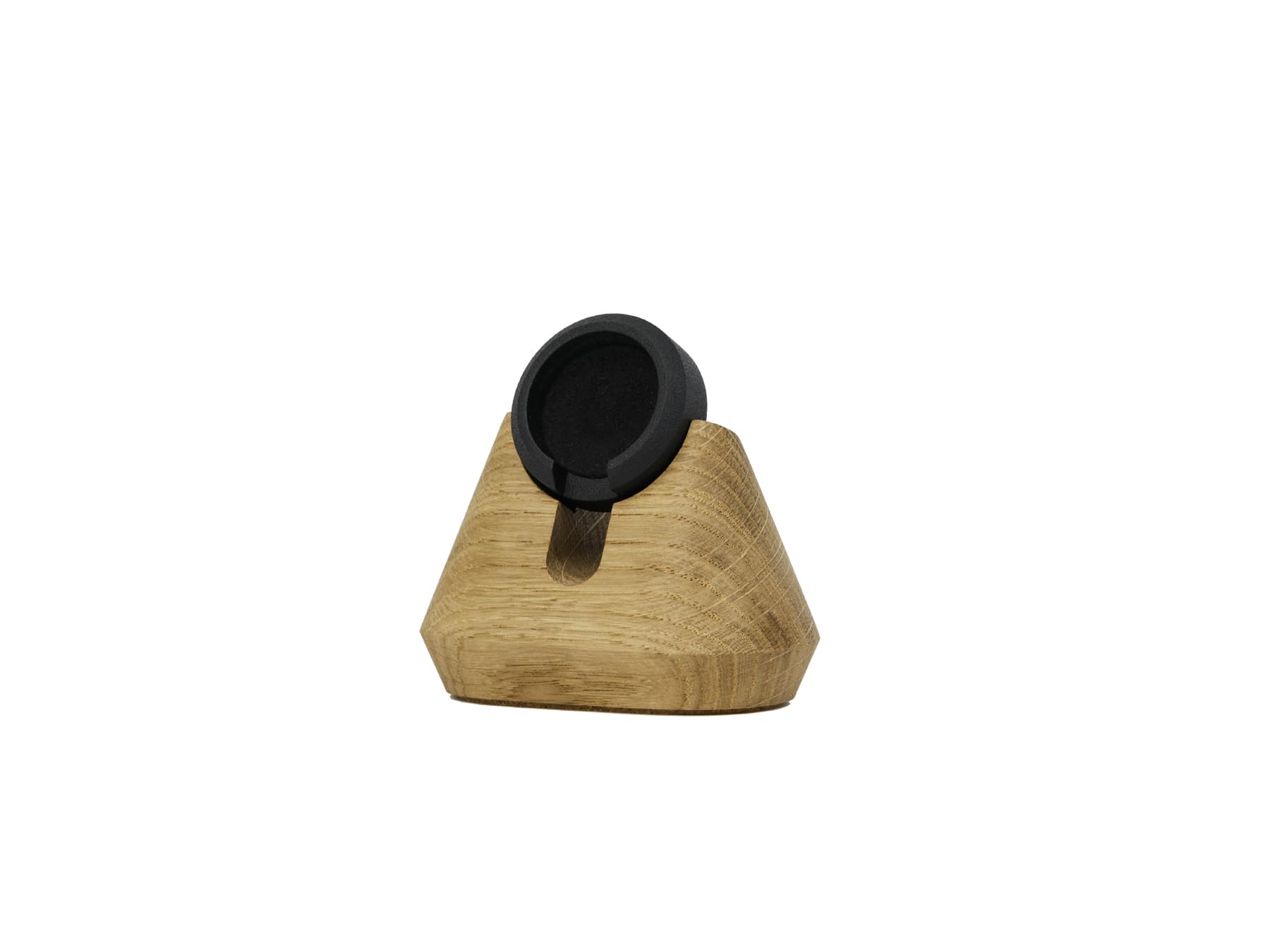 Oakywood Supporto per caricabatterie per orologi - Legno naturale - Impugnatura magnetica - Compatibile con MagSafe e tutti i modelli di Apple Watch - 5,3x7,5x8,2cm/2,1x3x3,2' - Quercia