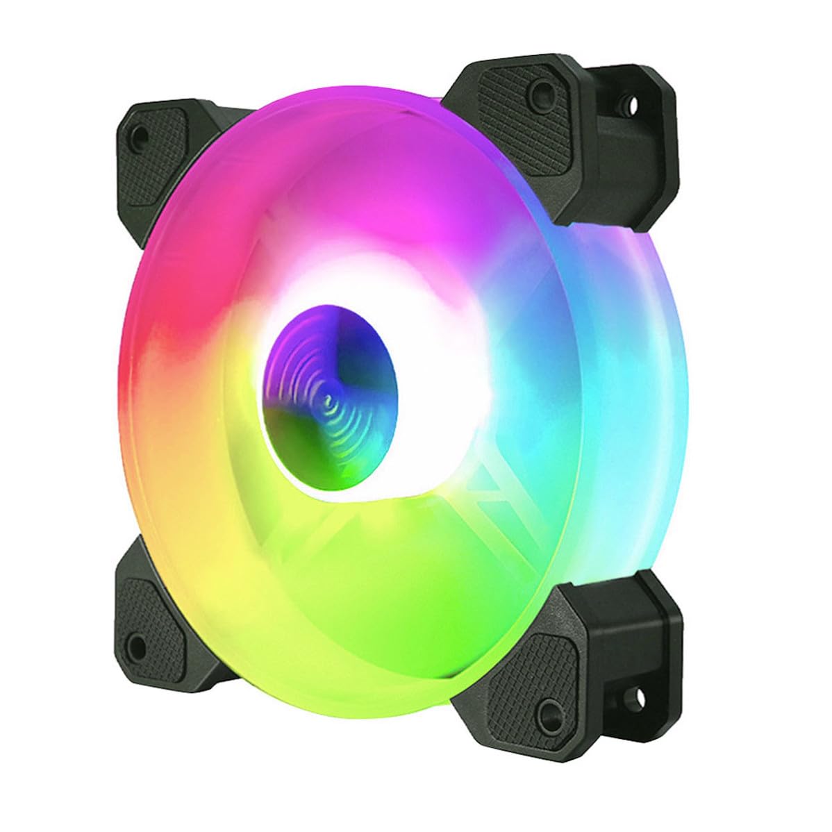 3 Piezas Ventilador de PC Rgb de 120mm, Abs, Silencioso