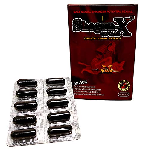 New Shogun-X 15000 mg Best Fast-Acting Long-Lasting Male Enhancing Pills (10 Capsules)