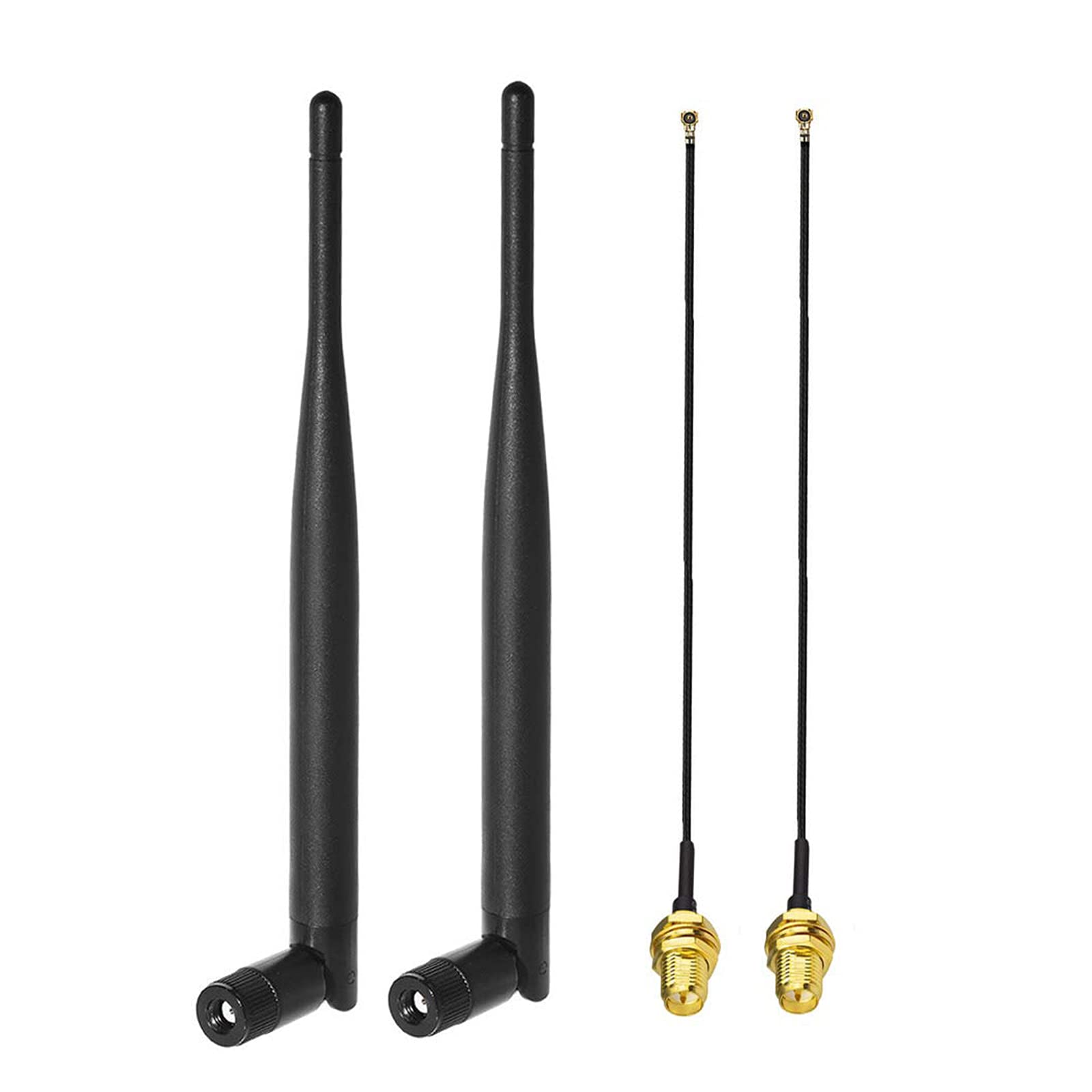 Amazon.co.jp: BINGFU NGFF M.2 アンテナ キット (6dbi アンテナRP-SMA 