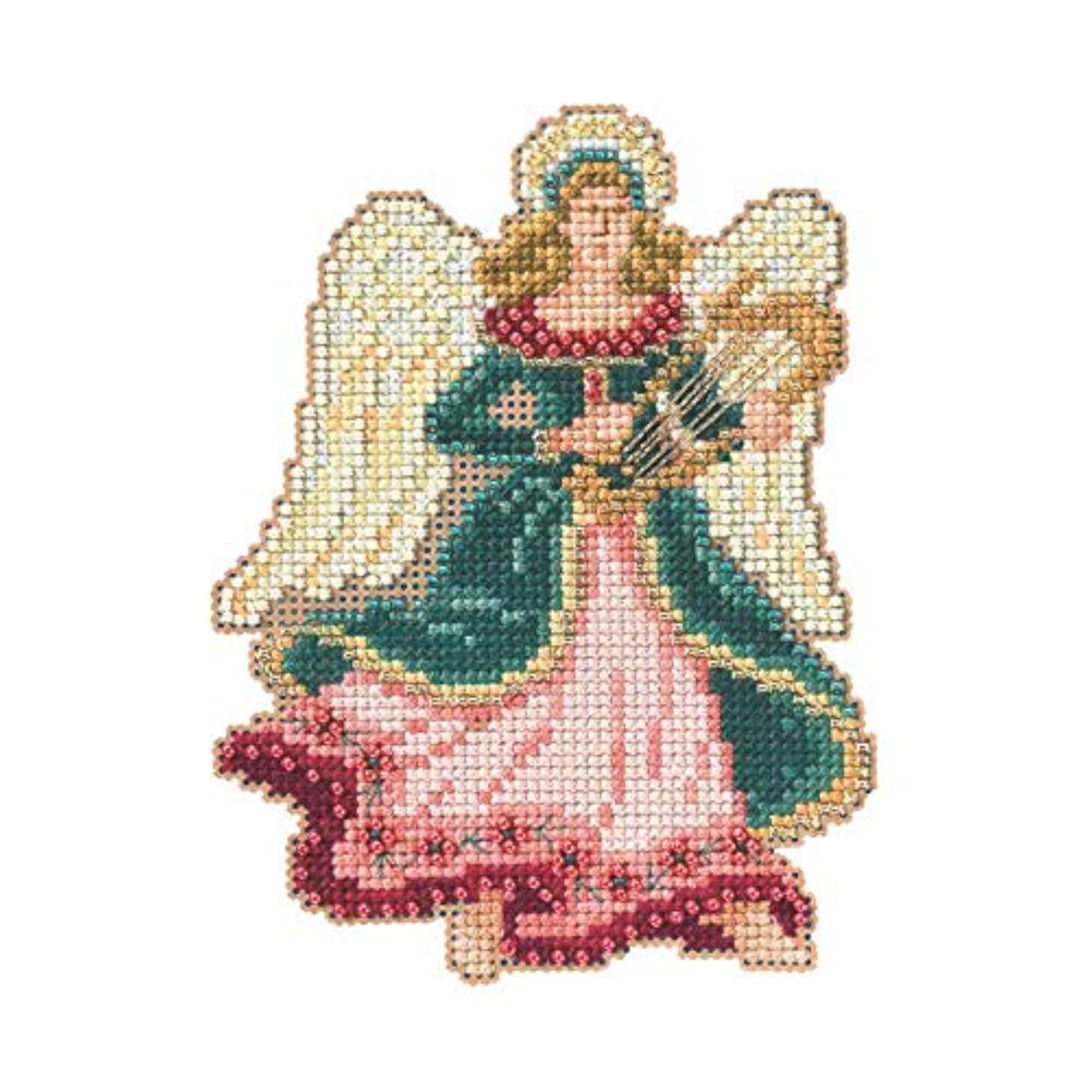 Gabrielle - Angel Trilogy Beaded Cross Stitch Kit, MH194302