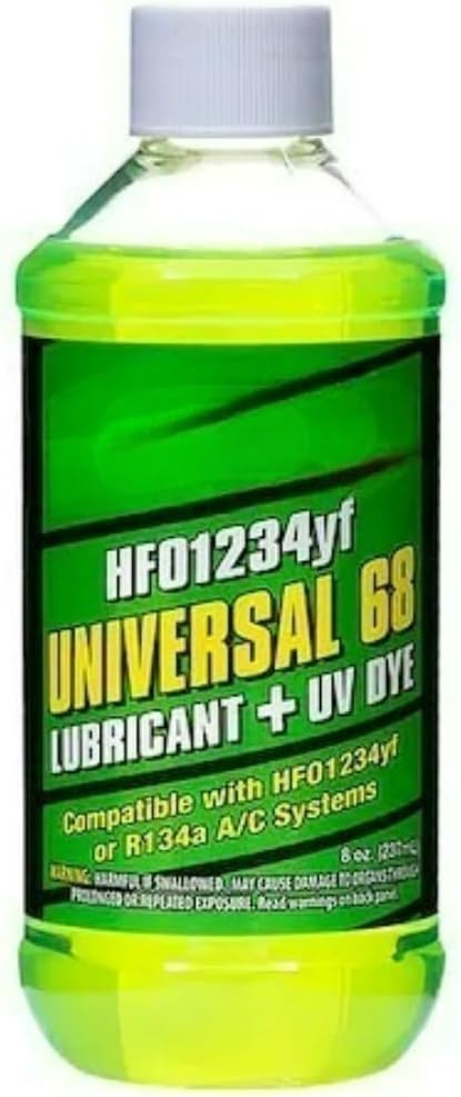 for Supercool 48663-8D Ac Refrigerants And Lubricant, 8 Oz, Green