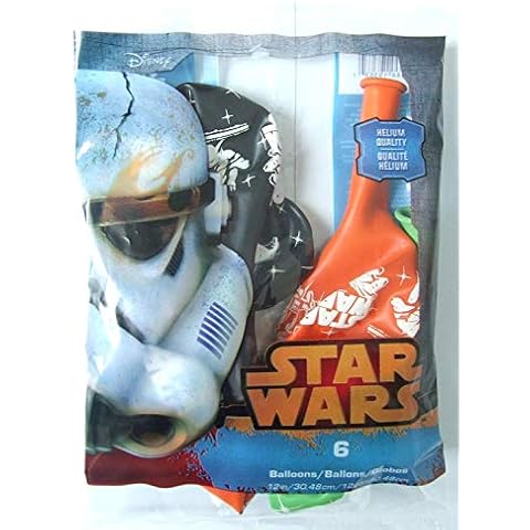 Qualatex 17342 Star Wars Balloons, Assorted, 12-Inch Cover