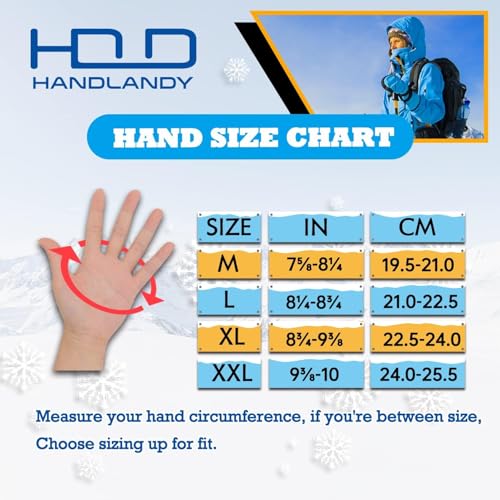 Handlandy 8015 Waterproof Insulated Work Gloves thumb #4
