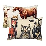 Funda Almohada 70x40 cm Animal, Sala de Estar W-88