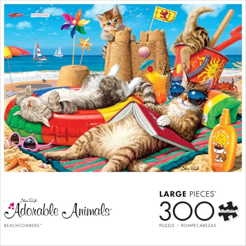 Image of Buffalo Games - Beachcombers - 300 Large Piece Jigsaw Puzzle