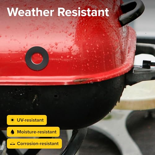 Image of Heavy Duty Ring Magnets - Ultra Strong (1.75x0.225 /45x6mm, 2 pcs) Magnets with Holes for DIY & Crafts - Space Organization Set for Home, Workshop, Refrigerator, Whiteboard, Office, Classroom