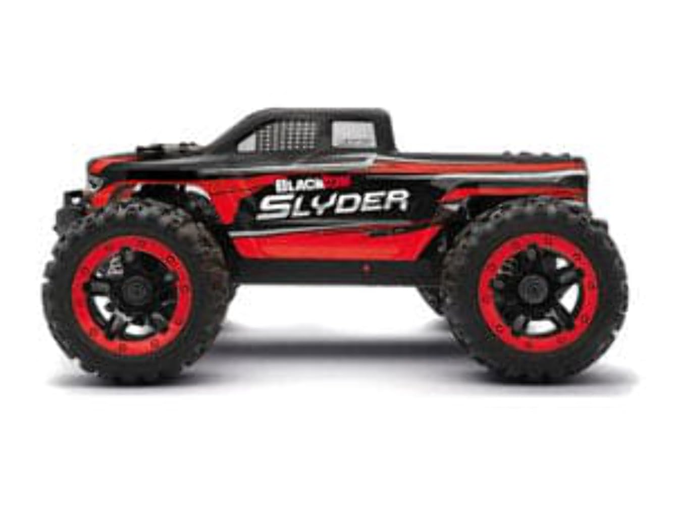 Monster Truck télécommandé 4WD Blackzon Slyder Rouge 1/16 RTR - Enfants 7-11 Ans