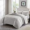 Comfort Spaces Kienna Quilt Set – Luxury Double Sided Stitching Design, All Season, Lightweight, Coverlet Bedspread…