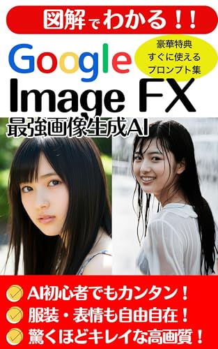 めっちゃわかる!AI初心者でも安心!図解で解説 ImageFXでリアルな日本人美女作成ガイド【AI美女】【画像生成AI】【AI】【プロンプト】【Image FX】【日本人美女】【AI初心者】【リアルな画像】: プロンプトが9割!!AI初心者でも安心!リアルな日本人美女をサクッと作る方法を徹底解説 めっちゃわかる!AI初心者でも安心!図解で解説 ImageFXでリアルな日本人美女作成ガイド【AI美女】【画像生成AI】【AI】【プロンプト】【Image FX】【日本人美女】【AI初心者】【リアルな画像】: プロンプトが9割!!AI初心者でも安心!リアルな日本人美女をサクッと作る方法を徹底解説