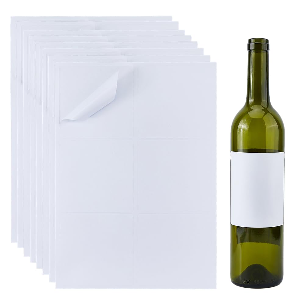 Étiquette de vin étiquette de bouteille imprimée personnalisée autocollant en fe