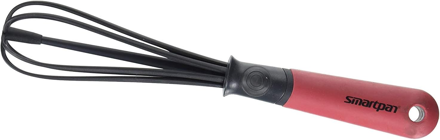Silicon Whisk - Manual, Durable, Light Weight, Great For Blending, Stearing, Beating Eggs, Milk, Butter, Pancake Mix, Easy To Use, Dishwasher Safe, BPA Free, Comfort Ergonomic Handle, 4-in-1 Size