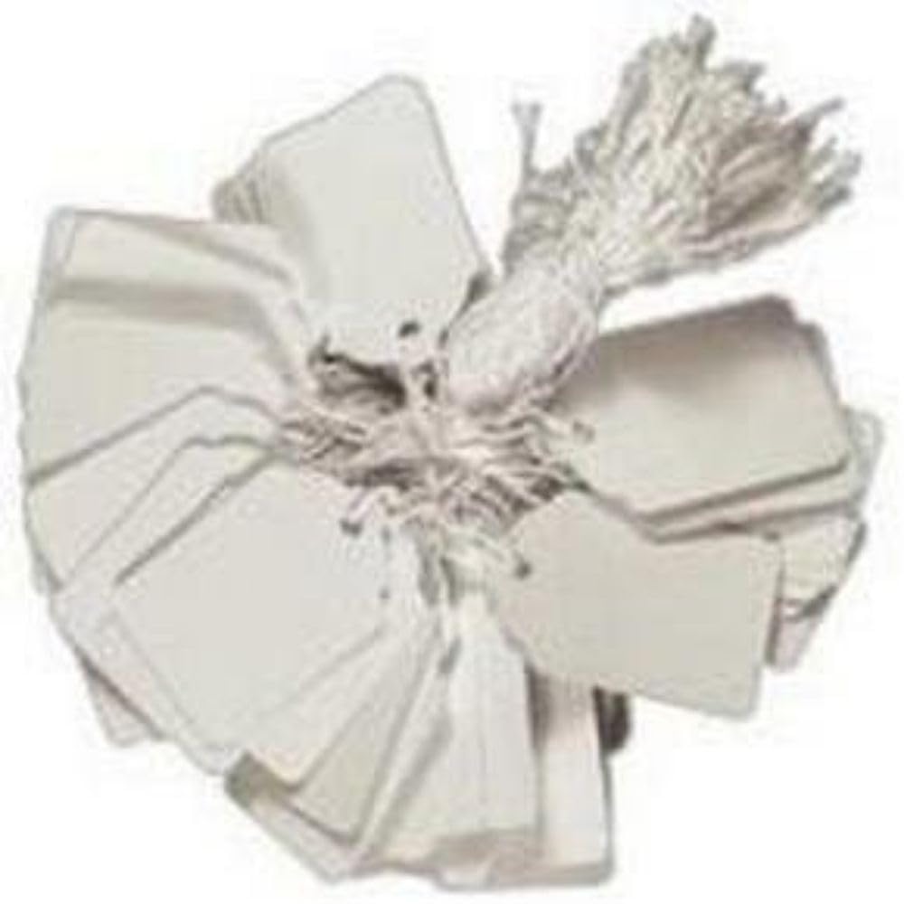 Q CONNECT STRNG TCKTS 70X44MM WHT PK1000