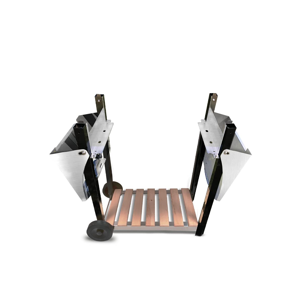 LITTLE BALANCE 8477 Carrello per plancha, Acciaio Inossidabile, Inox