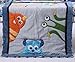 1 PC Sea Monster Crib Bedding Quilt Comforter Blanket, Baby Bedding Blanket Girl Boy Toddler, Nursery Quilt Unisex Blue