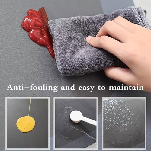 Machtiging Parte Superior de la Lavadora Alfombra para Lavadora,Almohadilla Impermeable Superior para Lavadora,Almohadilla Protectora para Lavadora,Impermeable,para Nevera,Mesa de Noche,microondas - imagen 5