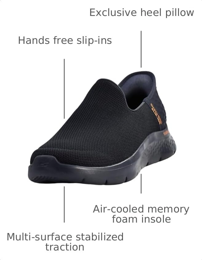 Image of Skechers Men's Hands Free Slip-ins Go Walk Flex No Hands Sneaker