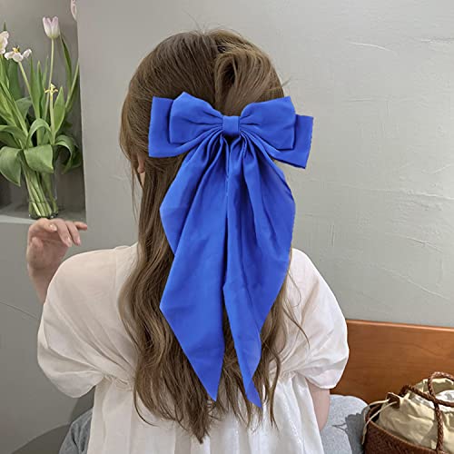 Confezione da 6 fiocchi di raso grandi grandi per