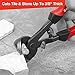 Goldblatt 2 Piece Glass Tile Nippers Set - Heavy Duty Wheeled Glass Mosaic Nipper & Hd Ceramic Tile Nipper, Tile Cutter Pliers Soft-grip Handle - Shapping Plier, Nipper Cutting Tools, Stone, Metal