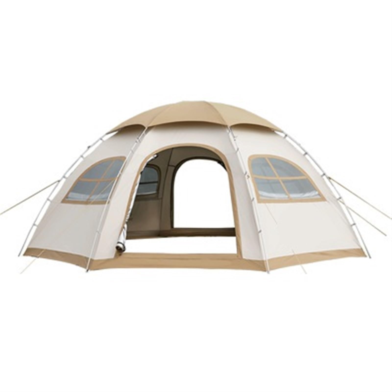 zelt mit fenster Großes Camping-Zelt Multi-Fenster-Design, atmungsaktiv, 4-Jahreszeiten- für Outdoor-Abenteuer Sport & Freizeit lebanon Bed Length:6' JHS Fumble Clean Boost