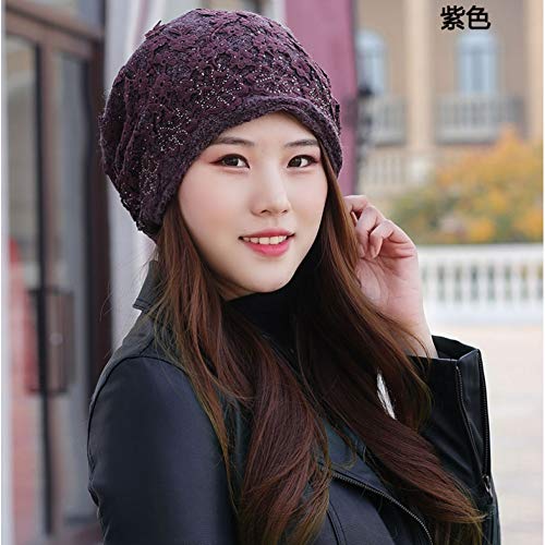 Bonnet tricoté femme cocon douceur pour maternité et cocooning - 2