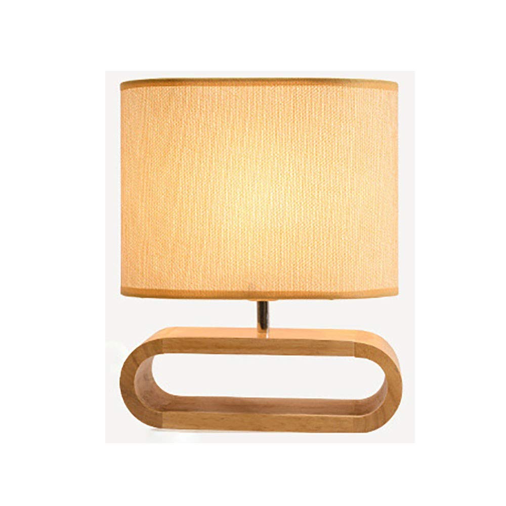 Lampe de chevet en bois LED pour lire chaleureusement au salon