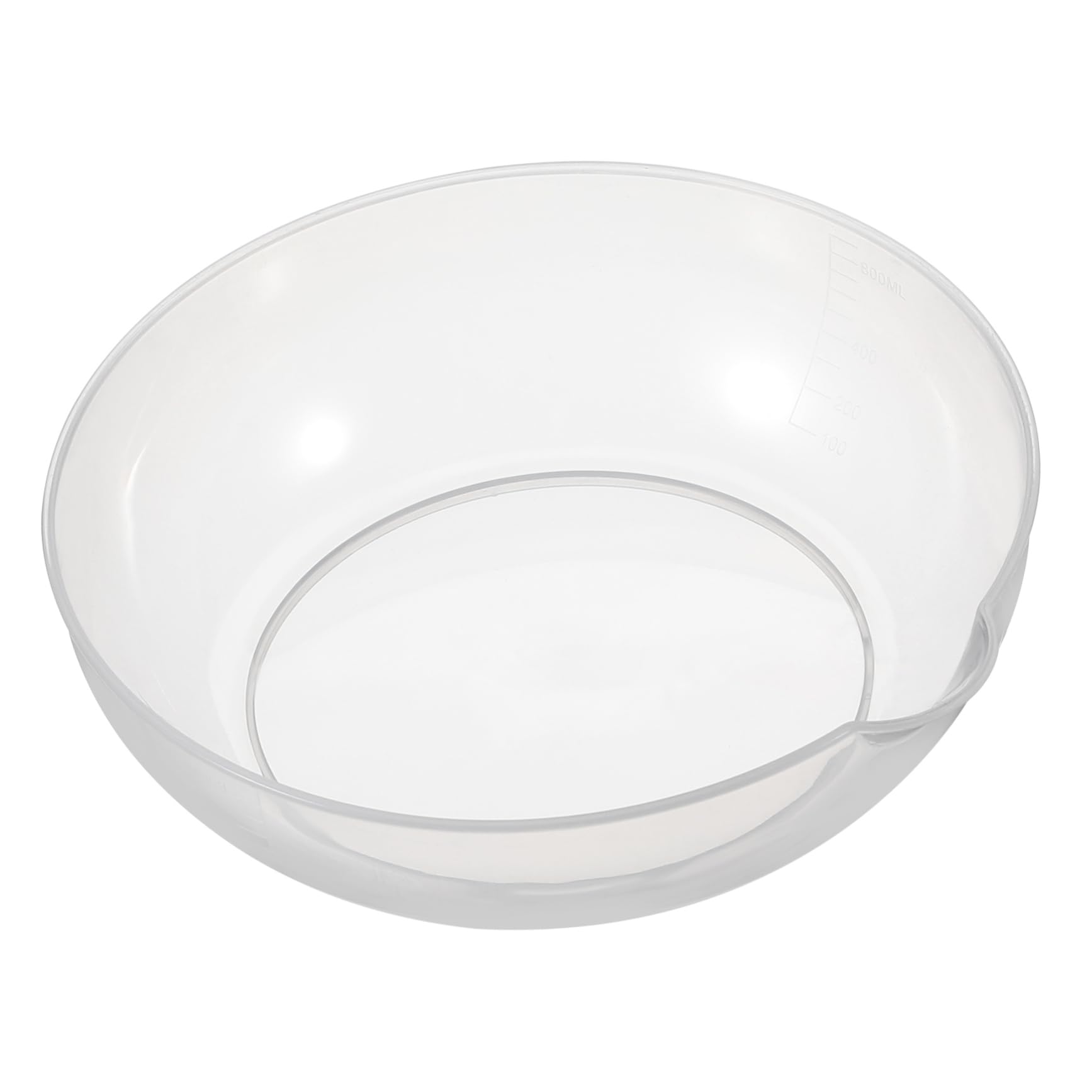 FUNNETOYU Multi-purpose Kitchen Supplies Tray, with Capacity Markings Weighing Scales Plastic Kitchen Tray Light Weight for Electronic Balance Scale Pan for Small Items and Food Weighing