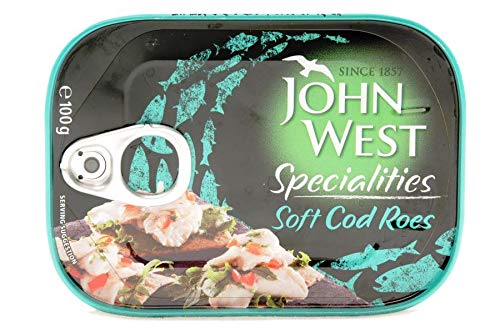 John West Tinned Fish (Soft Cod Roes 3 x 100g)