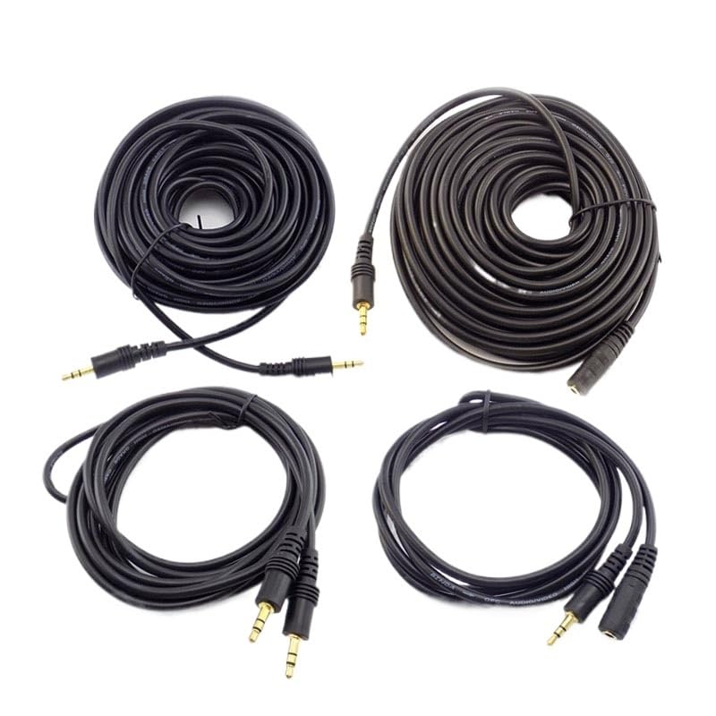 Cable de Audio Aux Extension Jack 3.5mm 1.5m miniatura 2