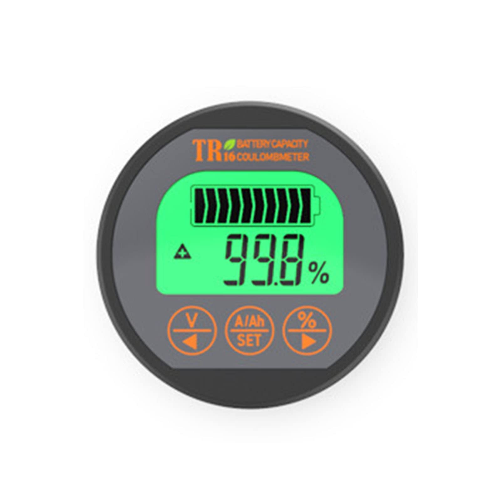 Testeur de capacité de batterie avec écran LCD et fonction mémoire TR16