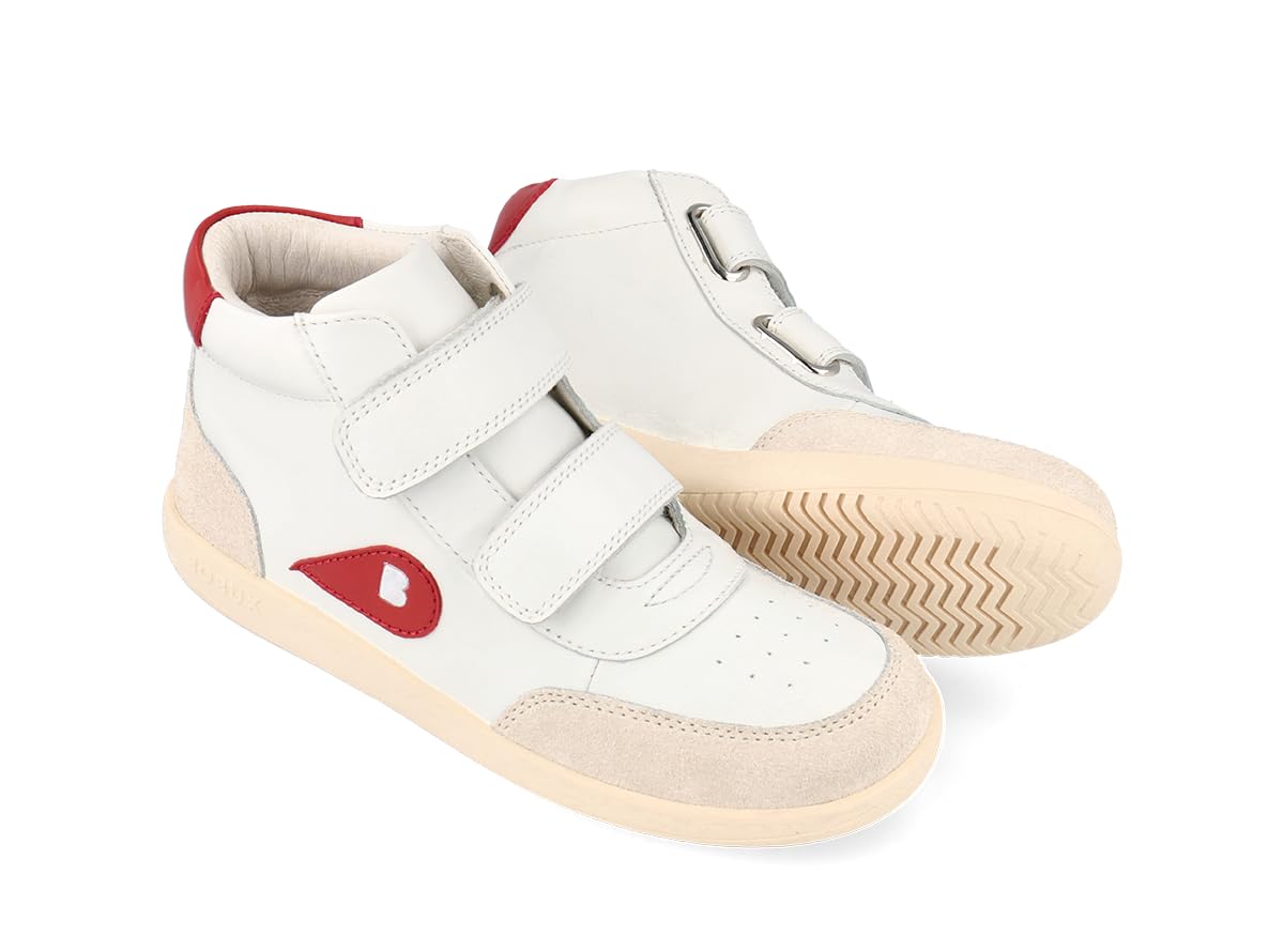 Bobux Kid+ Champ High - Esperti Walker - Stivali in pelle con doppia striscia autoaderente