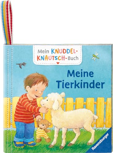 Mein Knuddel-Knautsch-Buch: Meine Tierkinder; weiches Stoffbuch,...