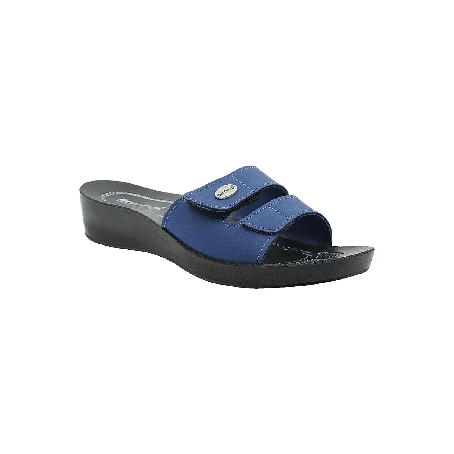 AEROWALK Stylish Fashion Sandal/Slipper for Women | Comfortable| Lightweight | Anti Skid | Casual Office Footwear (0402_BLACK_40) (B08LPL3QB7) Amazon Price History, Amazon Price Tracker