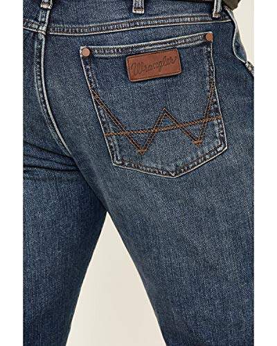 Image of Wrangler Men's Retro Slim Fit Straight Leg Jean