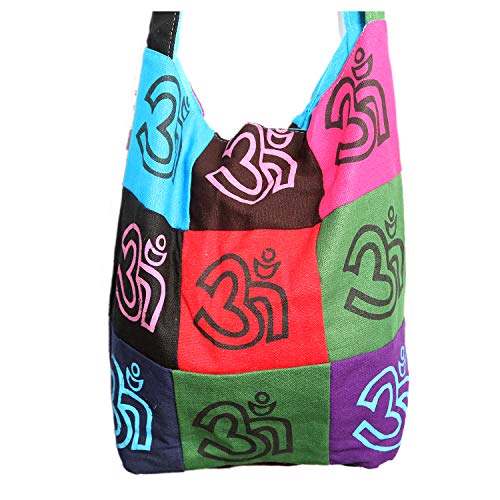 Buy Indian Handicrafts Traditional Ethnic Hippie Jhola bag College Cotton Bag Sadhu Monk Bag at