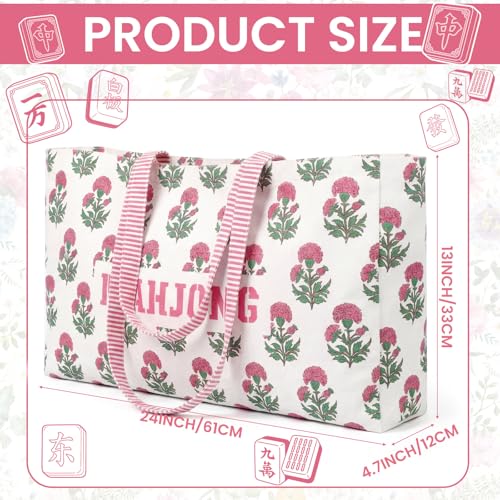 Set de 3 Bolsas Vacías para Mahjong 24x13x4.7 in miniatura 2