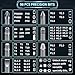 SHOWPIN 122 in 1 Precision Computer Screwdriver Kit, Laptop Screwdriver Sets with 101 Magnetic Drill Bits, Computer Accessories, Electronics Tool Kit Compatible for Tablet, PC, iPhone, PS4 Repair