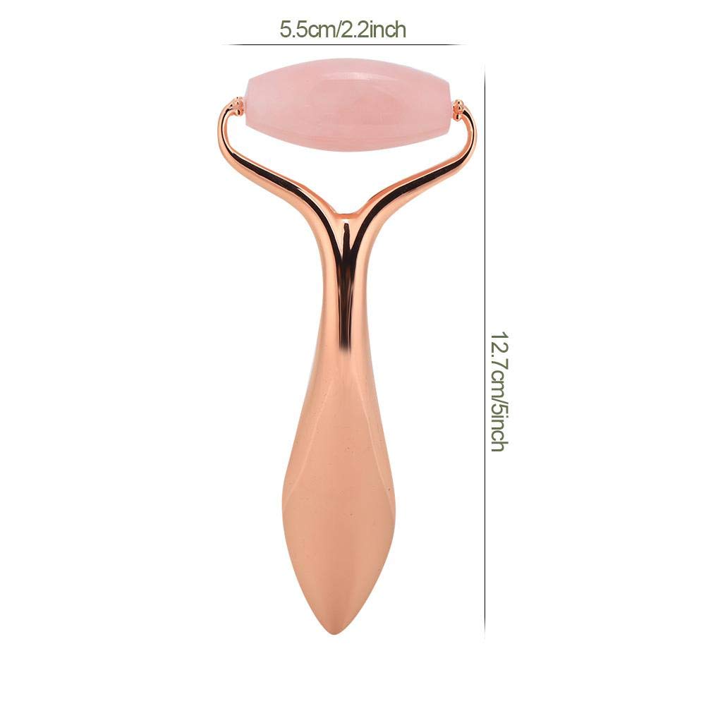 Face Lifting Massager Face Massager Roller, (różowy kryształ) wyszczuplający masażer Jade Roller Face Massager